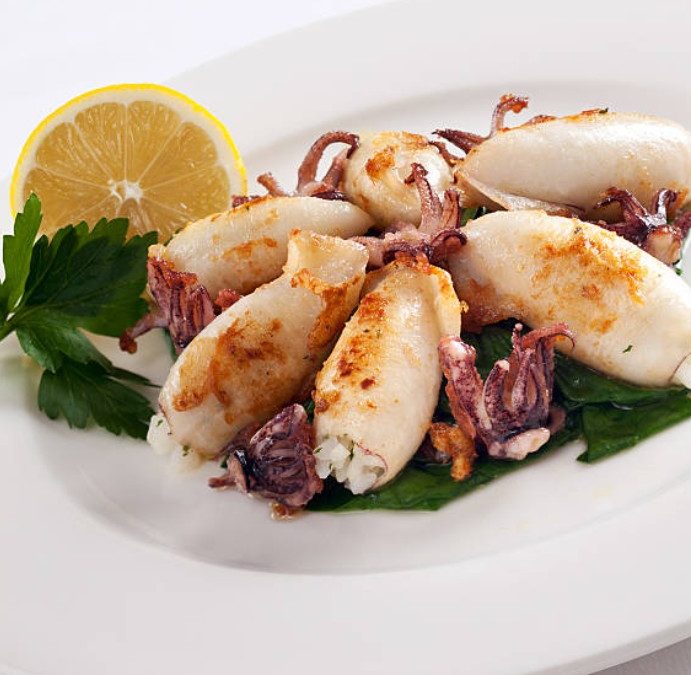 Calamars Farcis des Abruzzes Thermomix