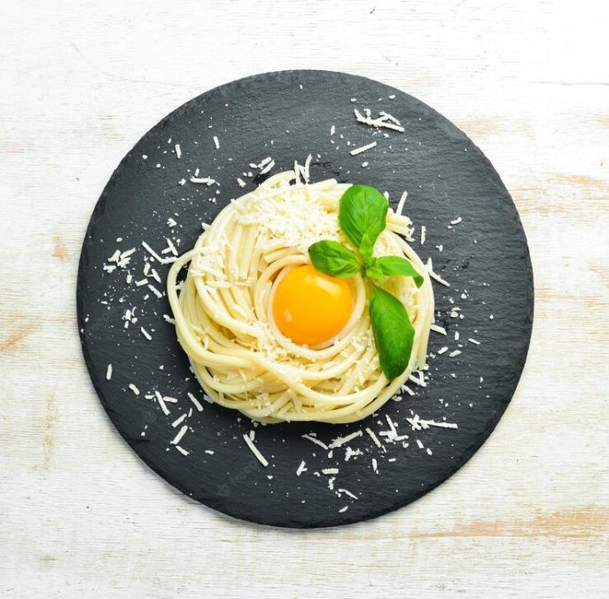 spaghetti carbonara Thermomix