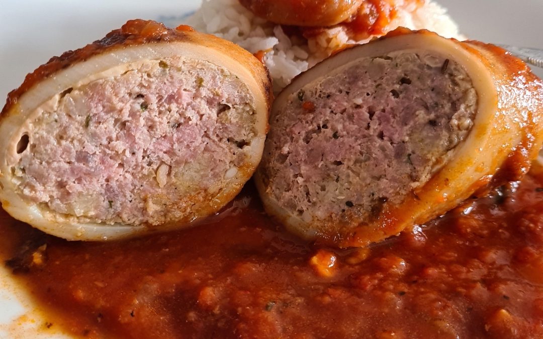 Encornets farcis à la Sétoise