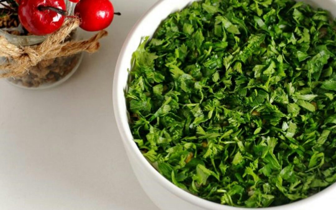 Persil Haché Thermomix