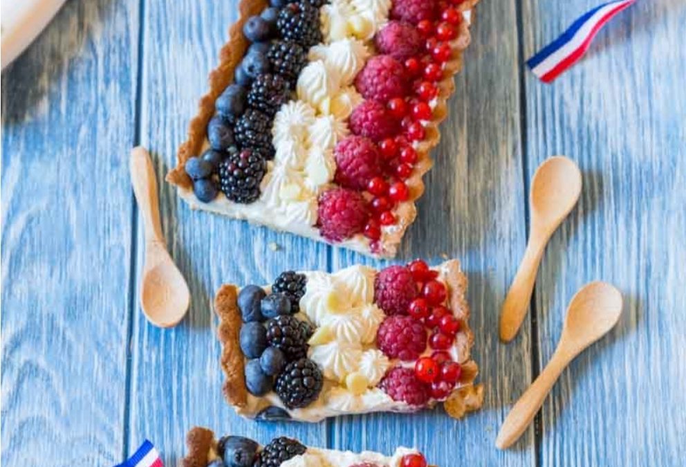 Tarte aux fruits 14 juillet