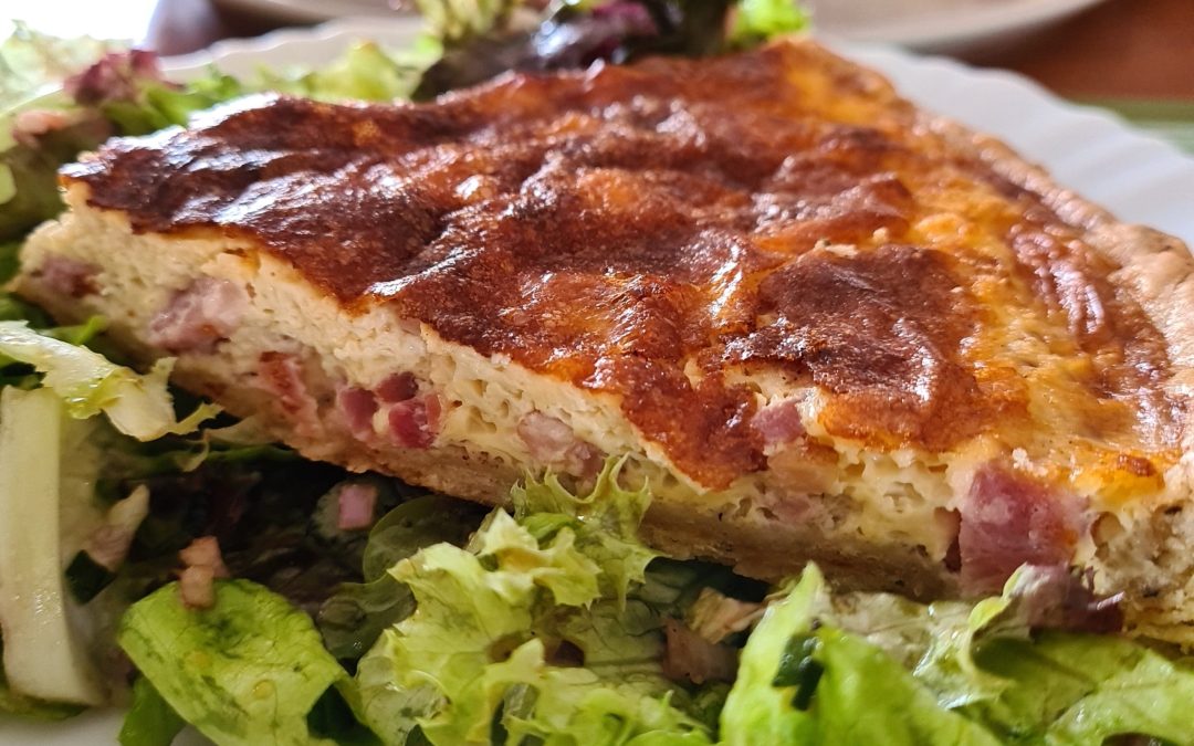 Quiche aux lardons à la bière Thermomix