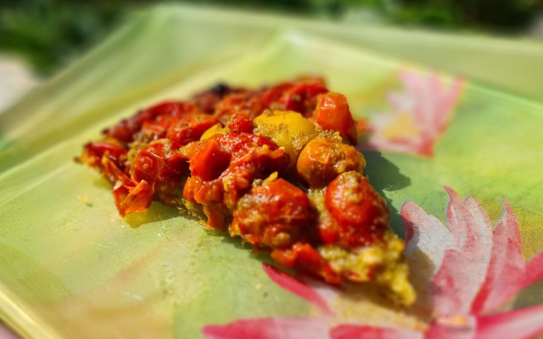 Tatin de tomates à la parmesane Thermomix