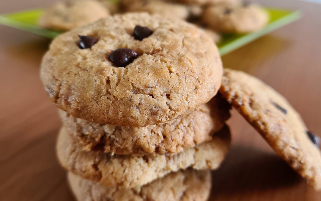 Cookies pépites de chocolat et pralin